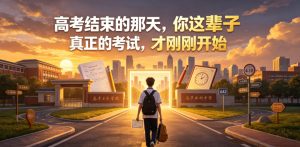付费文章：高考结束的那天，你这辈子真正的考试，才刚刚开始-虚拟资源库