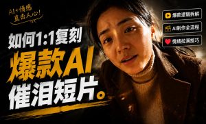 豆包+Gemini生成真人AI短剧-拆解复刻百万爆款第一人称短片,一站式讲透爆款复刻全流程-虚拟资源库