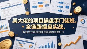某大佬的项目操盘手门徒班,全链路操盘实战,教你从找项目到变现落地的完整打法-虚拟资源库