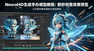 Neural4D生成手办模型教程，让创意效果在数秒内呈现预览-虚拟资源库