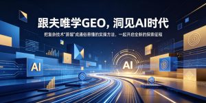 跟夫唯学GEO,洞见AI时代,把复杂技术“蒸馏”成通俗易懂的实操方法,一起开启全新的探索征程-虚拟资源库