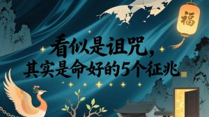 付费文章：看似是诅咒，其实是命好的5个征兆-虚拟资源库