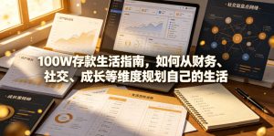 付费文章:100W存款生活指南,如何从财务、社交、成长等维度规划自己的生活-虚拟资源库