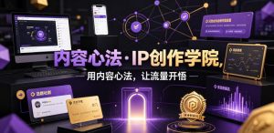 内容心法·IP创作学院，用内容心法，让流量开悟-虚拟资源库