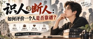 付费文章:识人与断人:如何评价一个人是否靠谱?-虚拟资源库