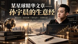 某星球精华文章——孙宇晨的生意经-虚拟资源库