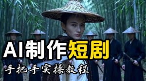 【保姆级手把手教程】AI短剧制作完整流程教学,从小白零基础到成片大神-虚拟资源库