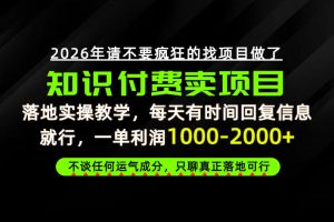 为什么做项目总是被割,为什么卖项目月入10w+,我们普通人应该怎么真正开始賺钱?【揭秘】-虚拟资源库