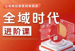 全域时代进阶课,更简单高效的全域投放实操,让电商运营更简单高效(更新0731)-虚拟资源库