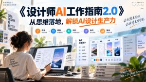 《设计师AI工作指南2.0》从思维落地-无水印,解锁AI设计生产力-虚拟资源库