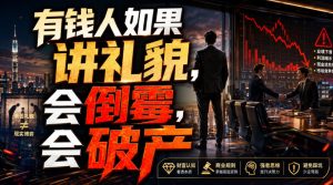 付费文章:有钱人如果讲礼貌,会倒霉,会破产-虚拟资源库