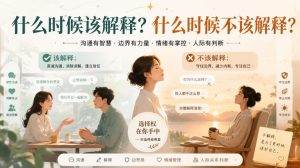 付费文章:什么时候该解释?什么时候不该解释?-虚拟资源库