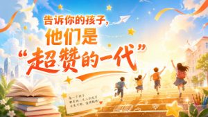 某付费社群专属文章:告诉你的孩子,他们是“超赞的一代”。-虚拟资源库