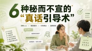 付费文章:6种秘而不宣的“真话引导术”-虚拟资源库