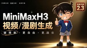【MiniMaxH3一键懒人整合包】AI视频/漫剧生成工具,支持30_40_50显卡,ComfyUI整合包安装部署!最低8g显存也能跑!-虚拟资源库